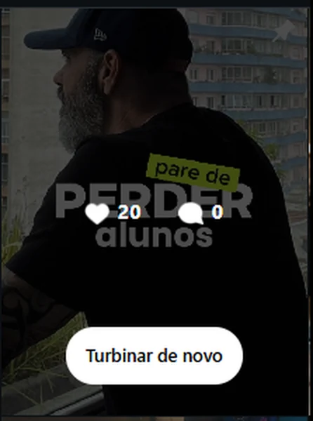 Capa do Reel Pare de perder alunos da M2 Consulting