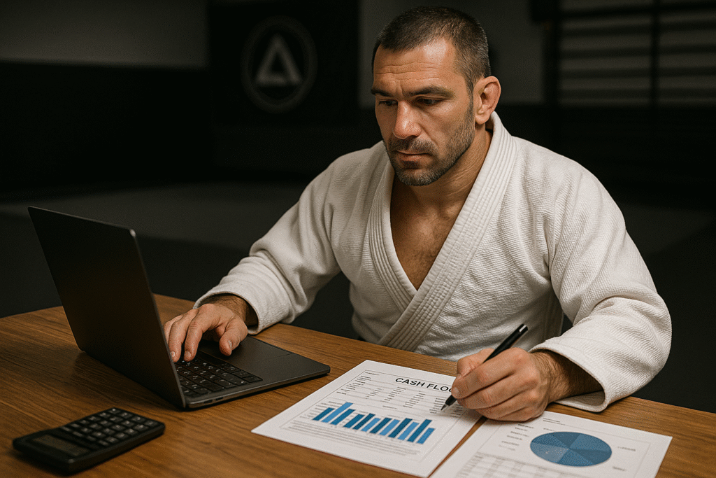 Como Gerir uma Academia de Jiu-Jitsu com Fluxo de Caixa Positivo: Guia Definitivo para Gestores
